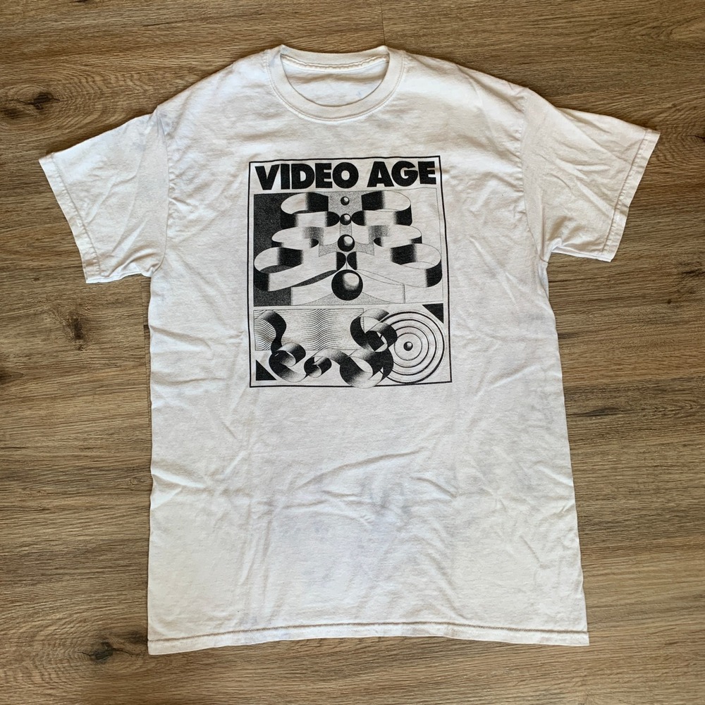 Video Age Band Tee, Graphic Short Sleeve T-Shirt - Indie Pop - Size Small